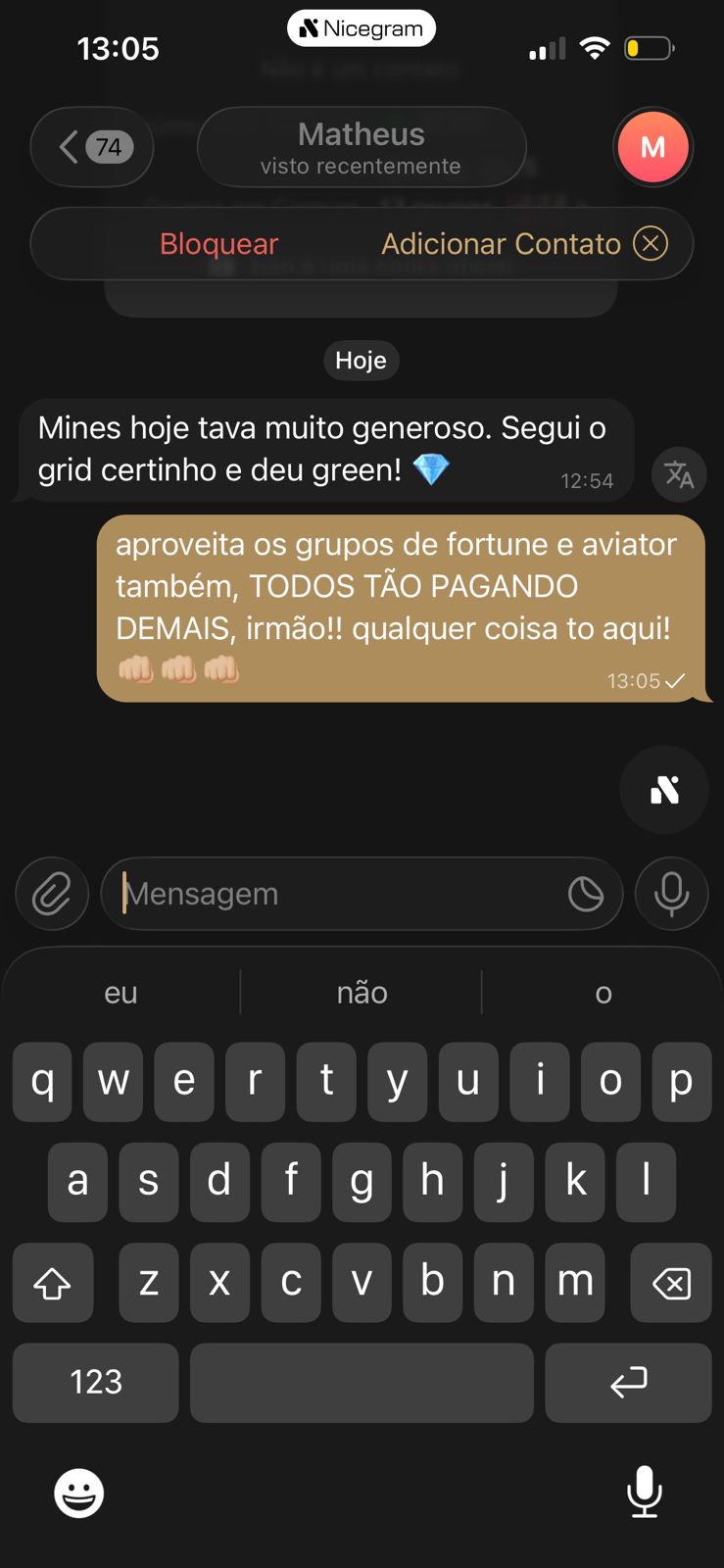 print ganho